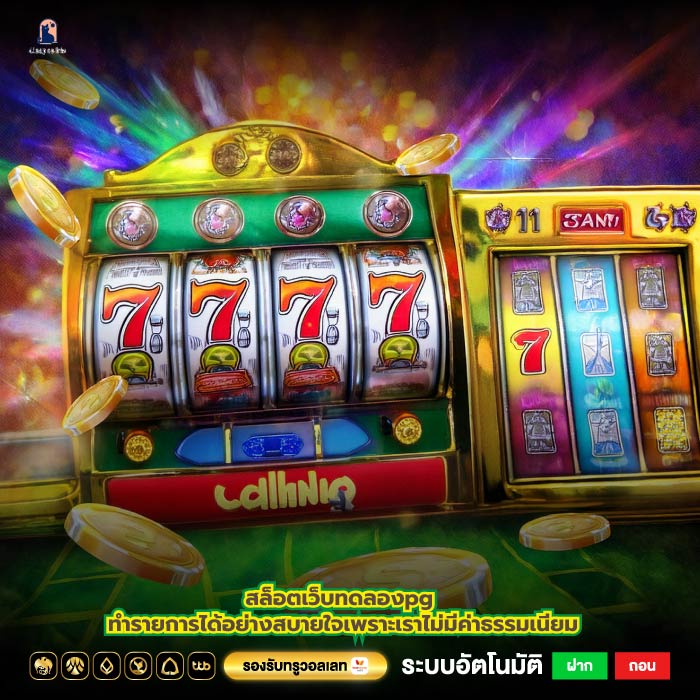 สล็อตเว็บทดลองpg ทำรายการได้อย่างสบายใจเพราะเราไม่มีค่าธรรมเนียม